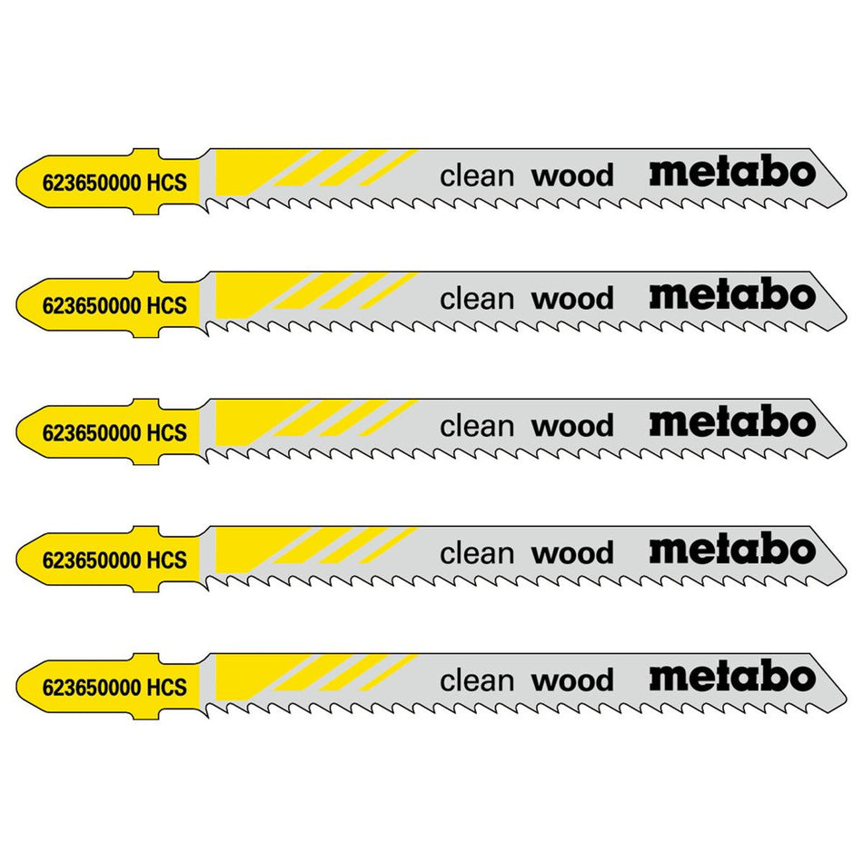 Metabo T101BR Jigsaw Blades Pack of 5 623650000