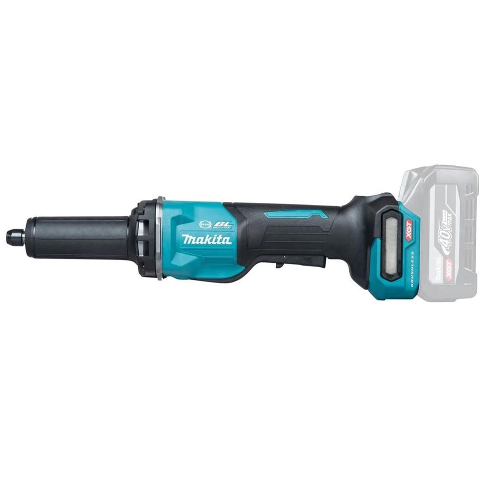 Makita GD002GZ01 40VMax XGT 6mm Brushless Die Grinder Body Only With Makpac Case