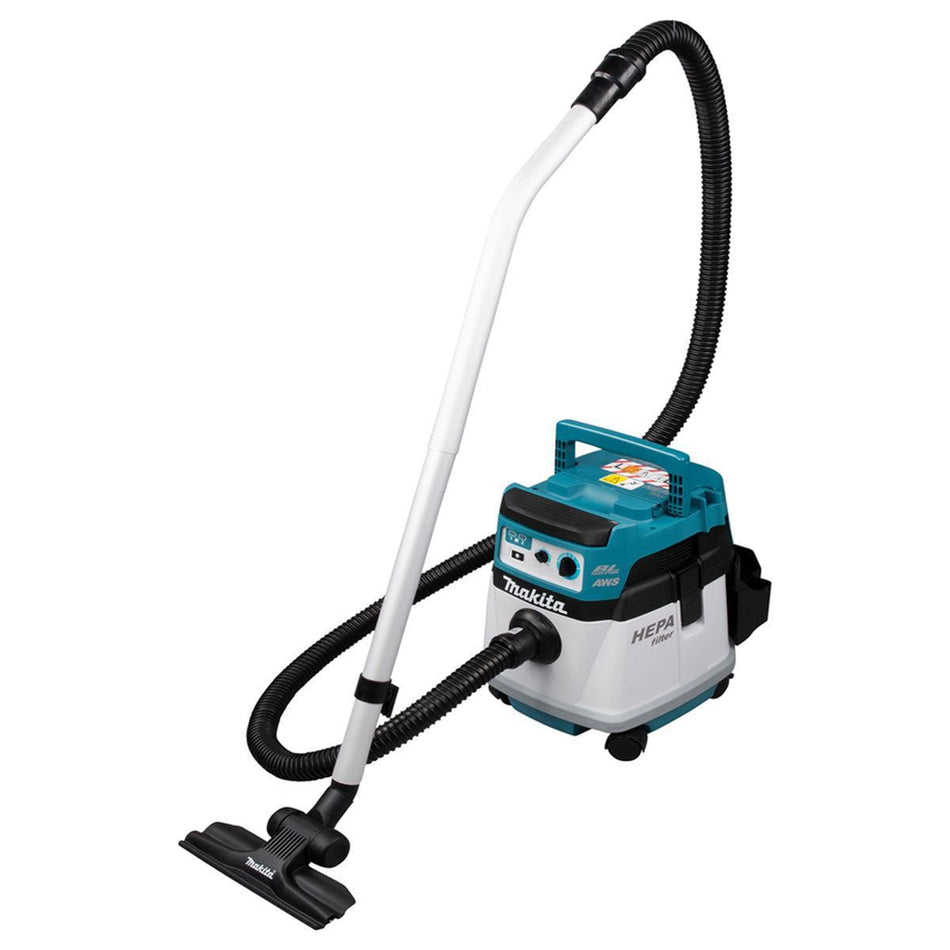 Makita DVC157LZX3 36V LXT Brushless L-Class 15L Dust Extractor With AWS Body Only