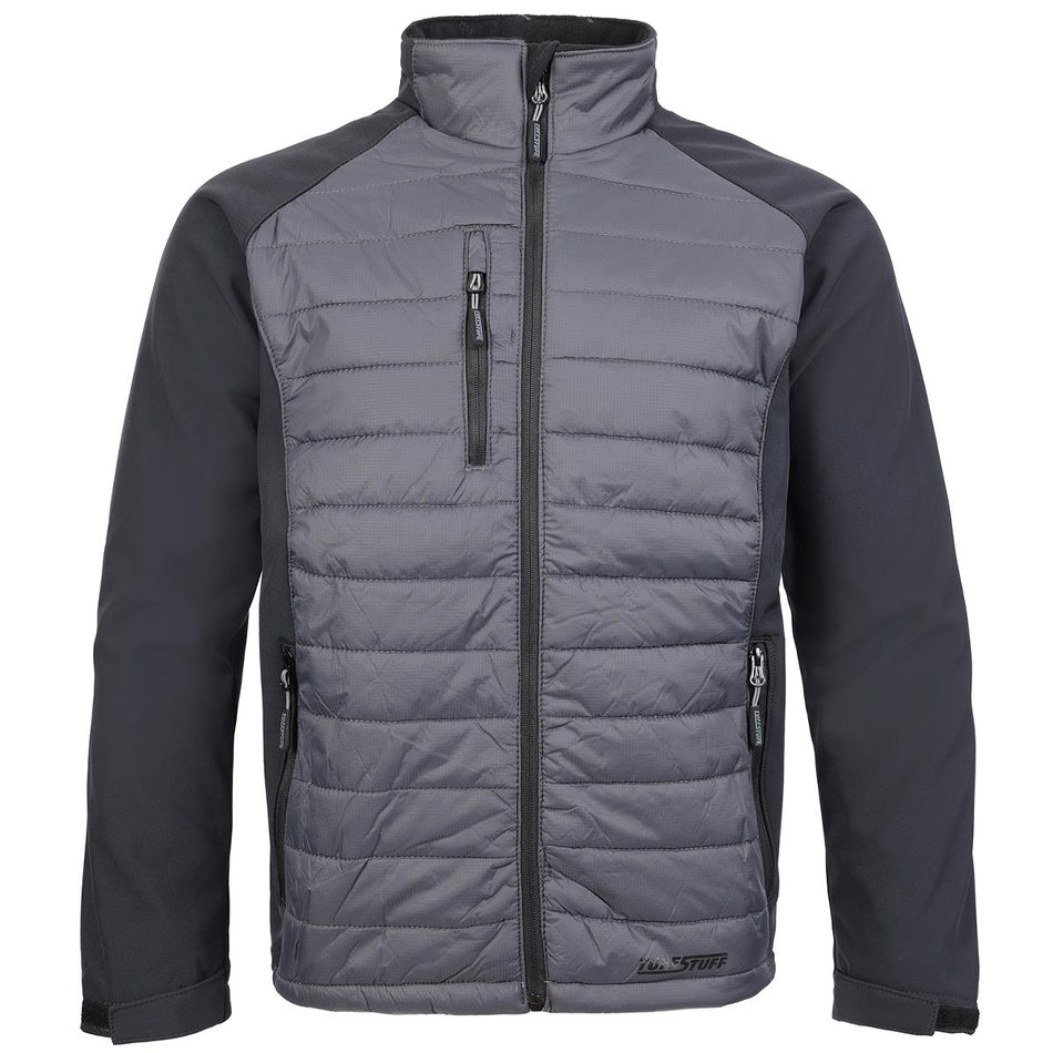 TuffStuff 256 Snape Hybrid Insulated Thermal Work Jacket Grey - Size XL
