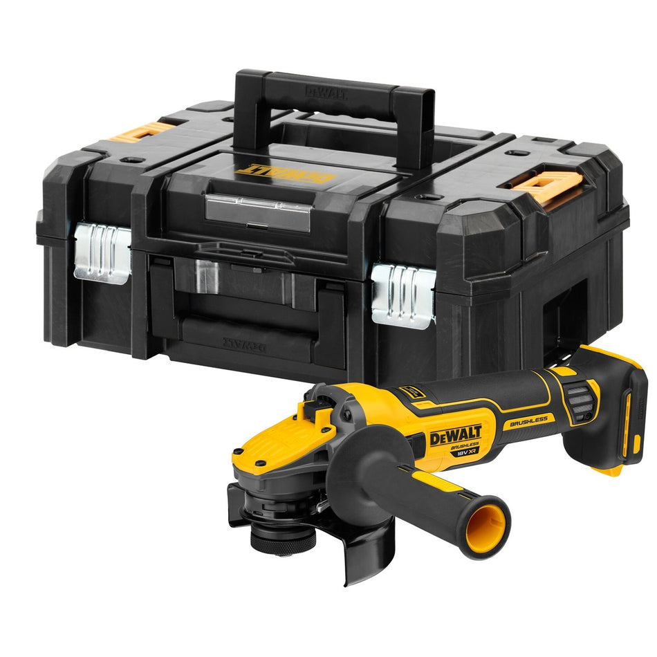 Dewalt DCG409NT 18V XR FLEXVOLT Brushless 125mm Angle Grinder Body Only with Case
