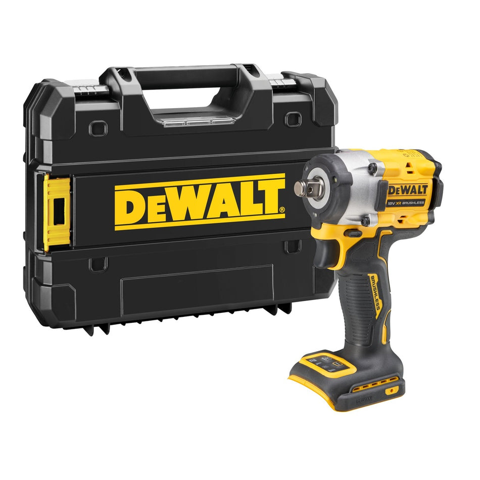 Dewalt DCF921NT 18V XR Brushless 1/2" Impact Wrench Body with TSTAK Carry Case