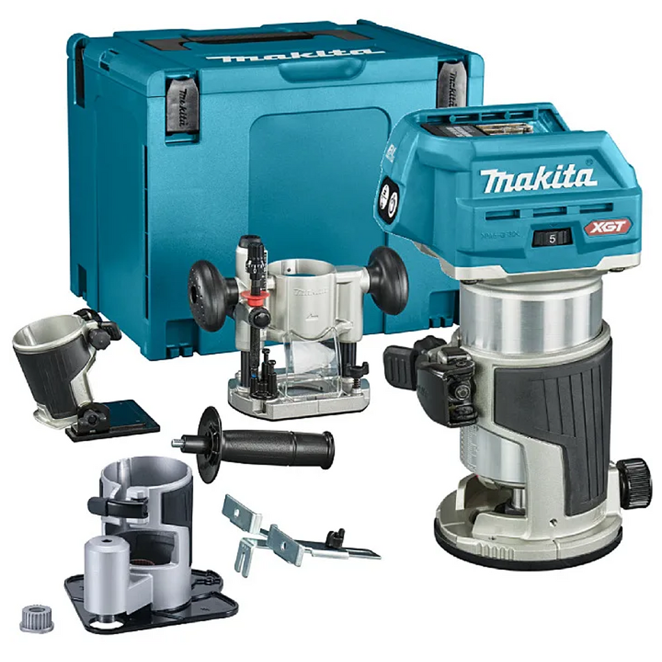Makita RT001GZ16 40Vmax XGT Brushless 1/4" Router Trimmer With Type 4 Case