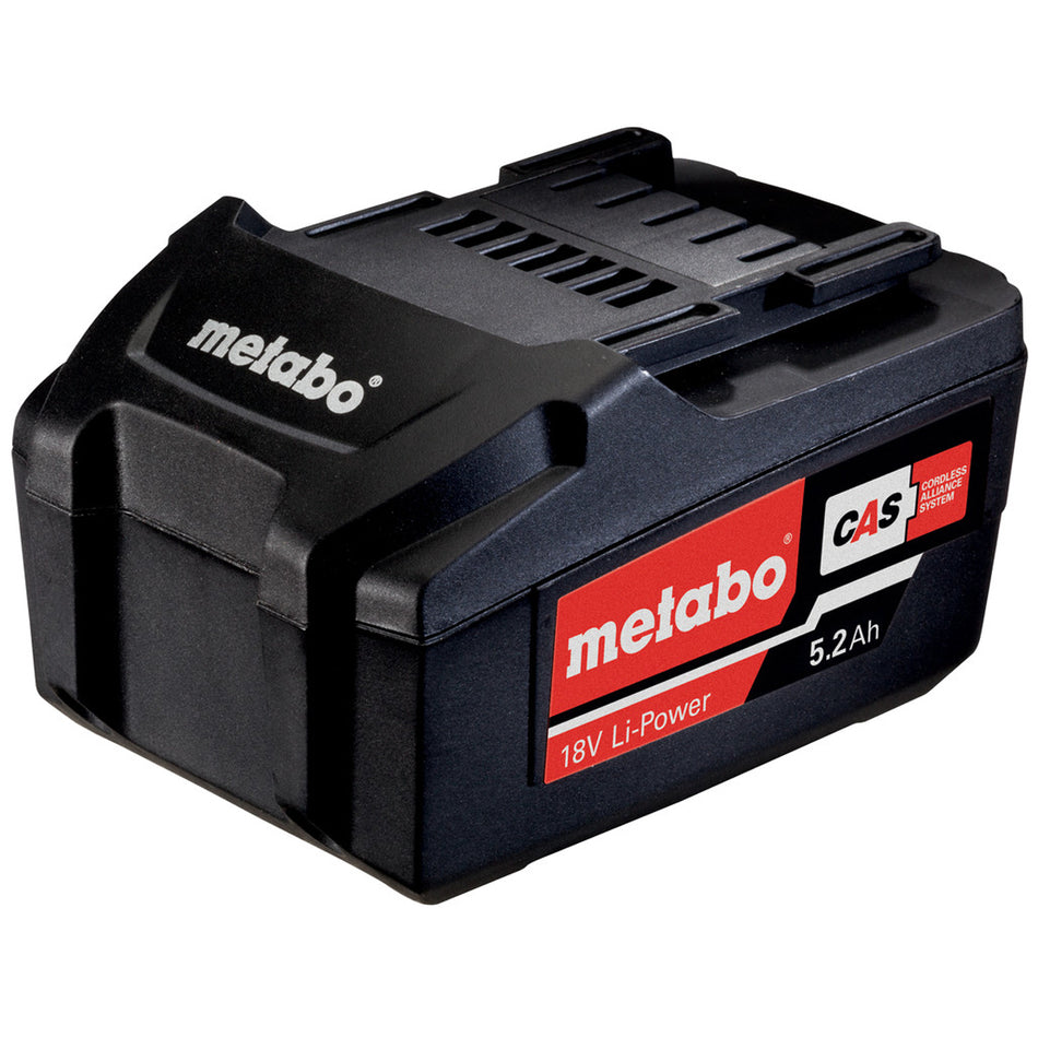 Metabo 18V Li-Power 5.2Ah Battery 625592000