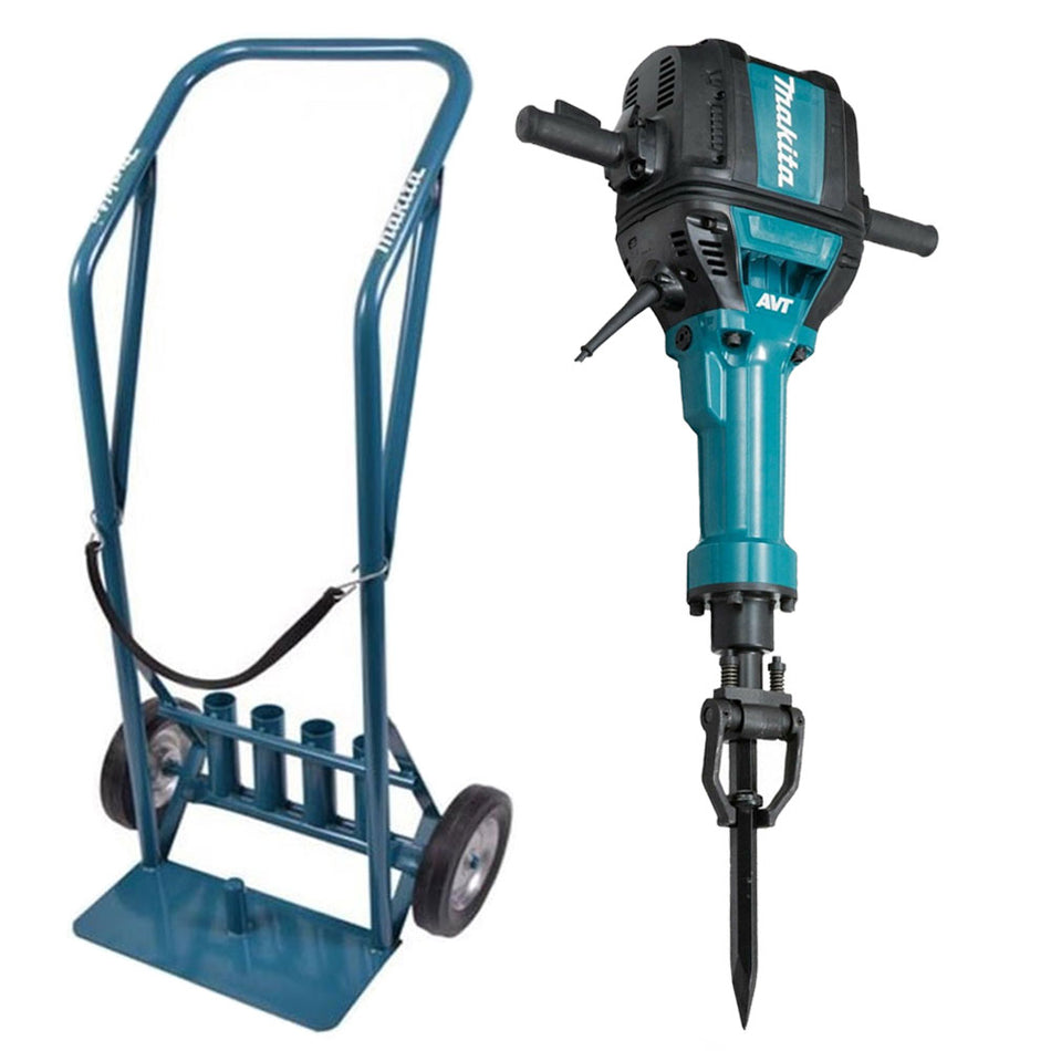 Makita HM1812TR/1 AVT Demolition Electric Breaker 110V With Trolley
