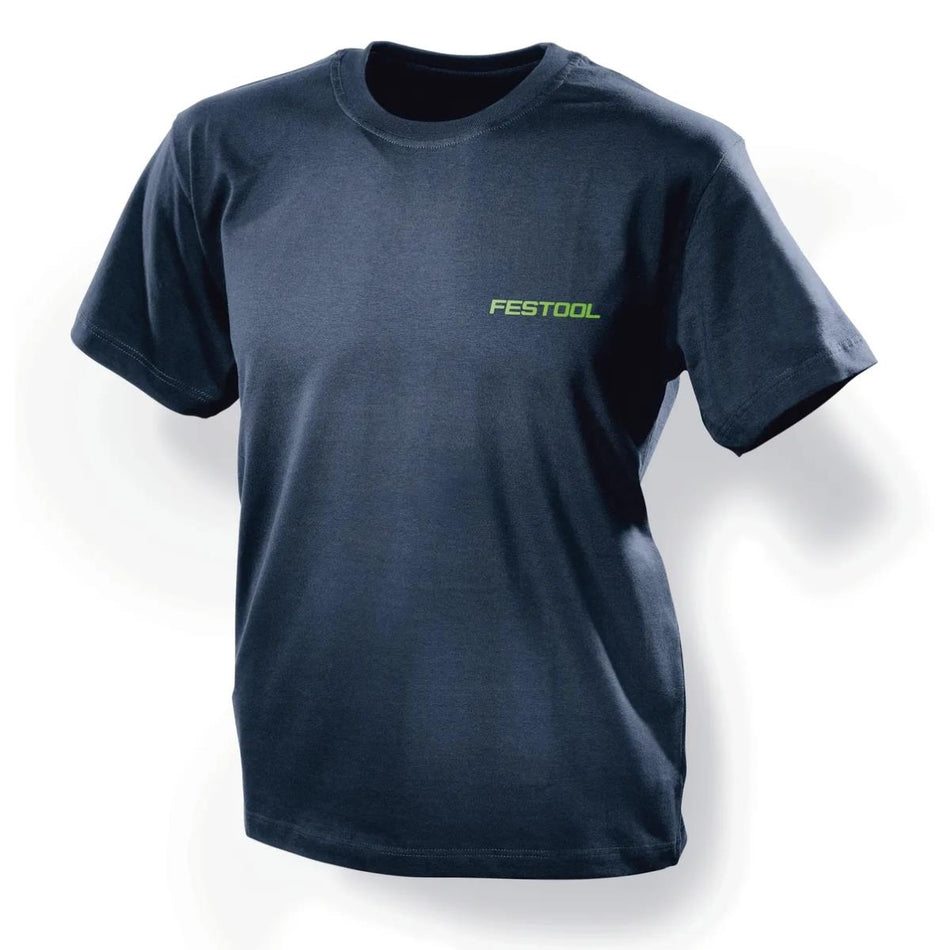 Festool SH-FT2 Unisex Crew Neck T-Shirt Navy Large ( L ) - 577760