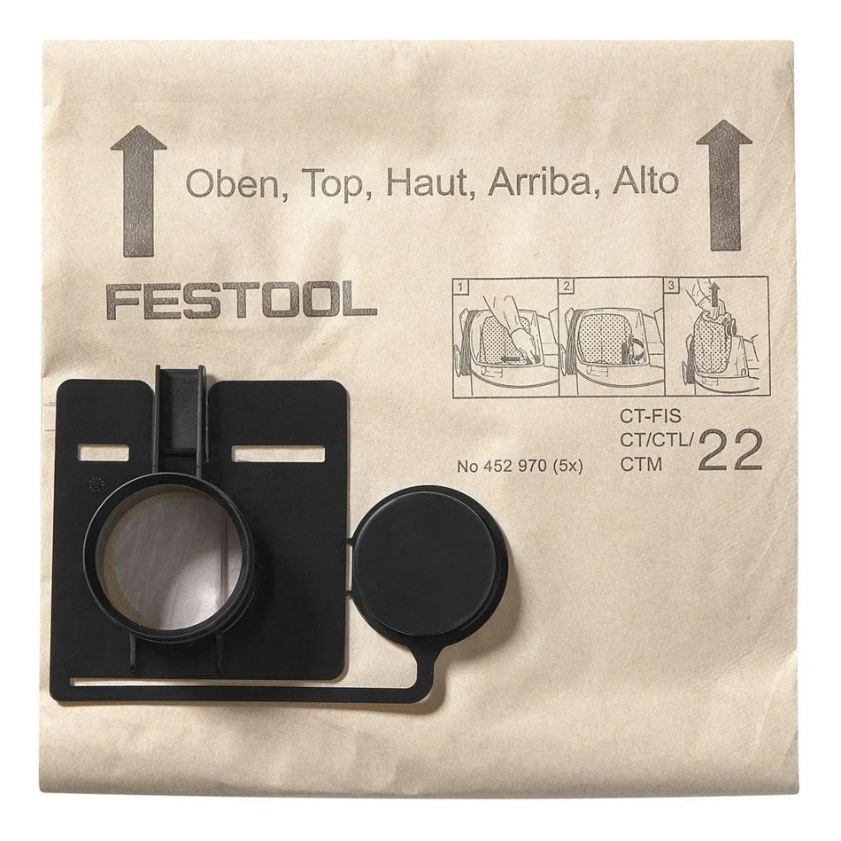 Festool 452972 FIS-CT 44/5 Filter Bag
