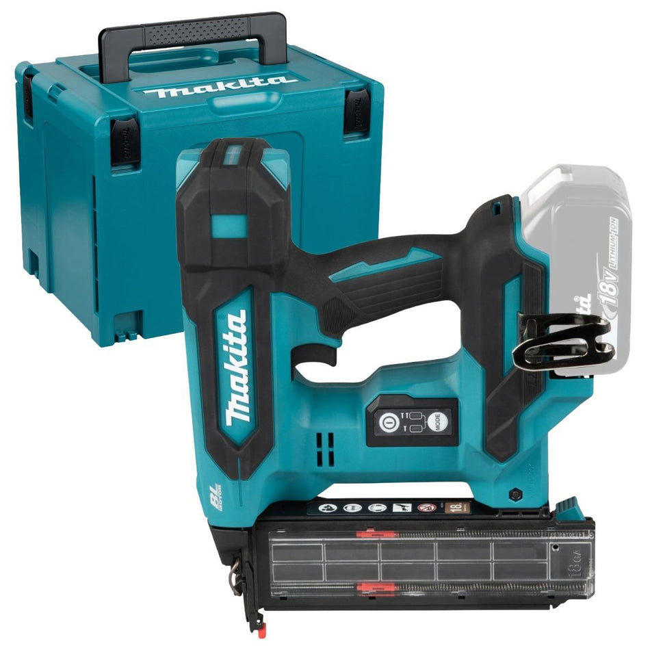 Makita DBN501ZJ 18V Brushless 18G Brad Nailer Body Only with Case