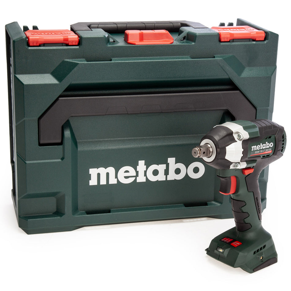 Metabo SSW 18 LT 300 BL 18V Brushless 1/2" Impact Wrench Body Only in Metabox 602398840