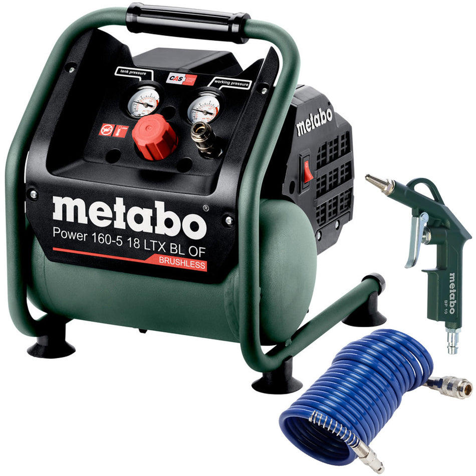 Metabo Power 160-5 18 LTX BL OF 18V Brushless Compressor Body Only 601521850