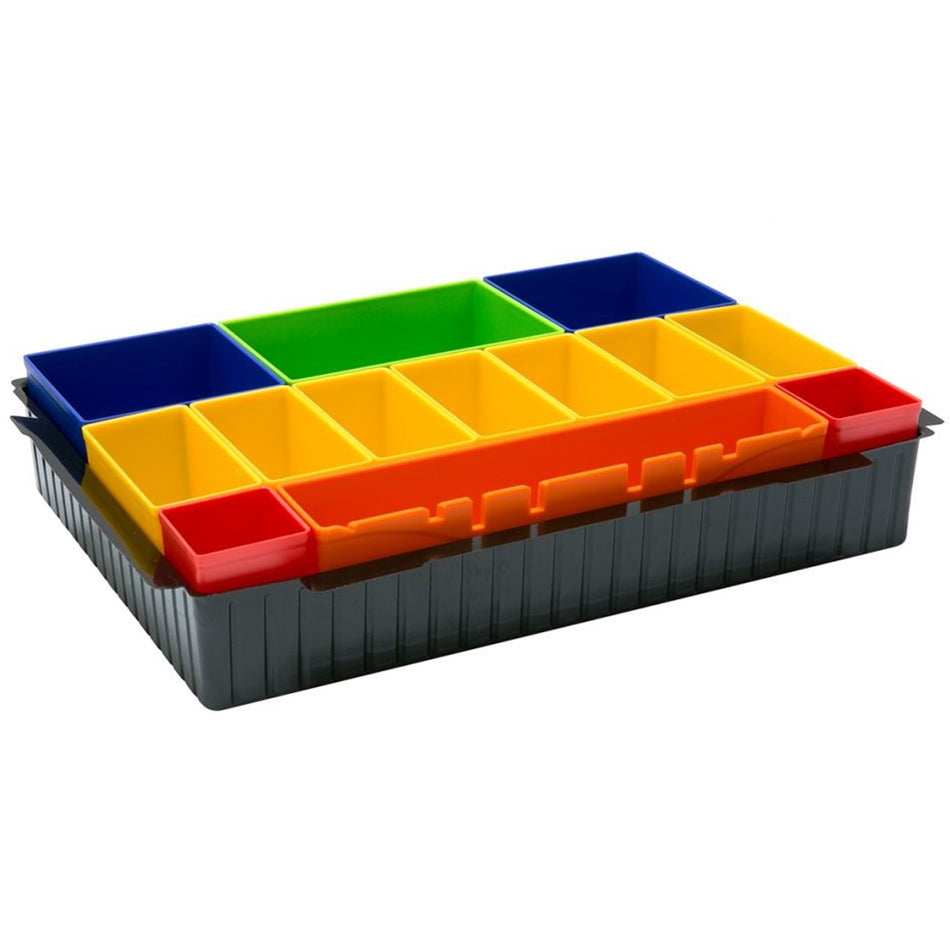 Makita P-83652 Organiser Inlay With Inserts & Coloured Compartments For Makpac Case
