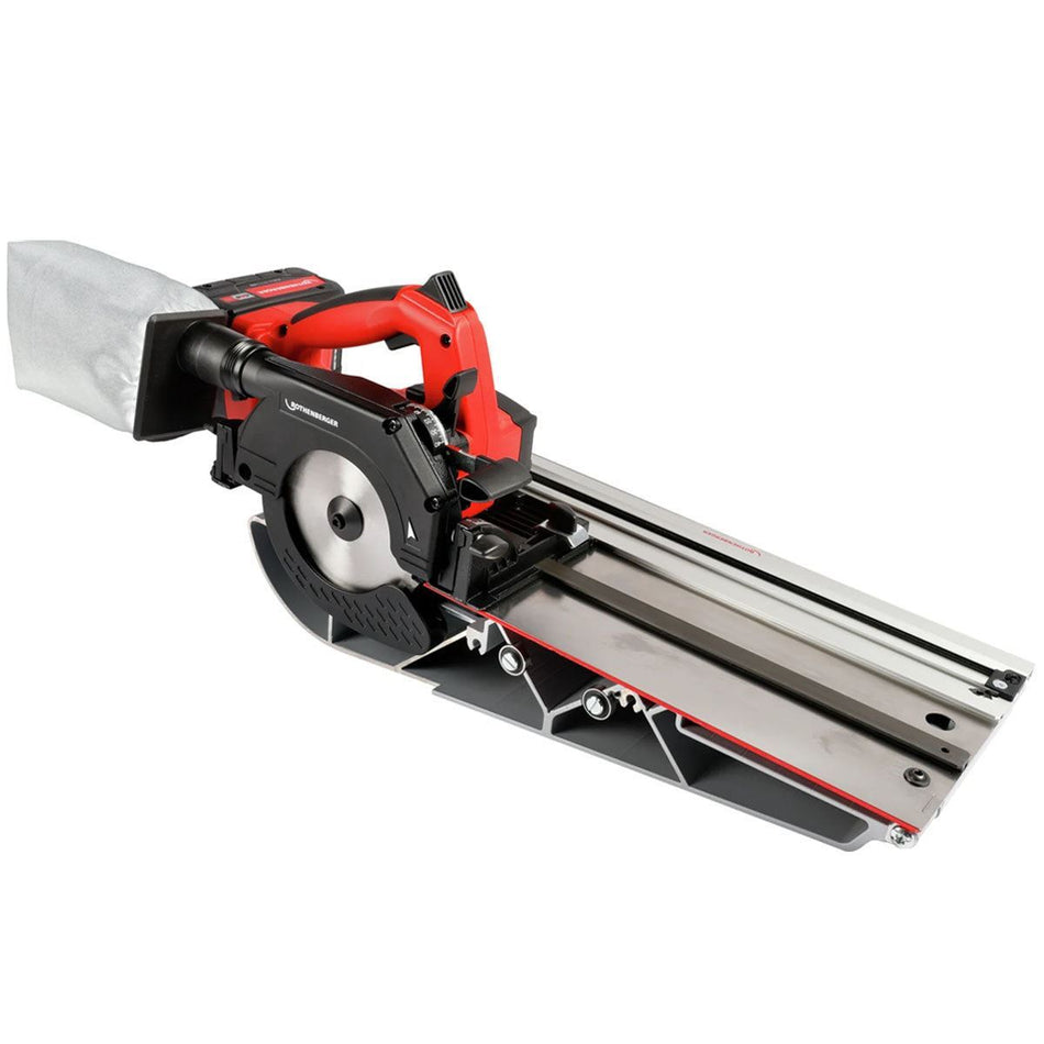 Rothenberger 18V/4Ah Pipecut mini, Duracut Uni saw blade, CAS battery, incl. Charger Cordless pipe saw for cutting 1000003420