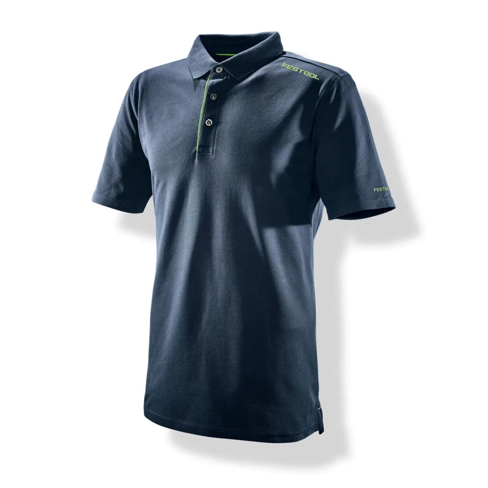 Festool POL-FT1 Men's Classic Polo T-Shirt Navy Medium Size ( M ) - 203997