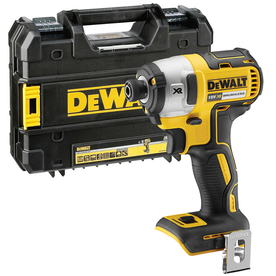 Dewalt DCF887NT 18V Brushless Impact Driver Body Only with Tstak Carry Case