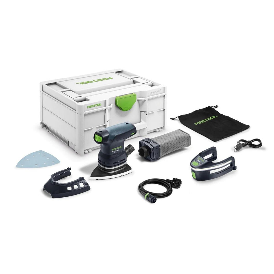Festool DTS 400 REQ-Plus 230V Delta Sander with Light Module & Case 578839