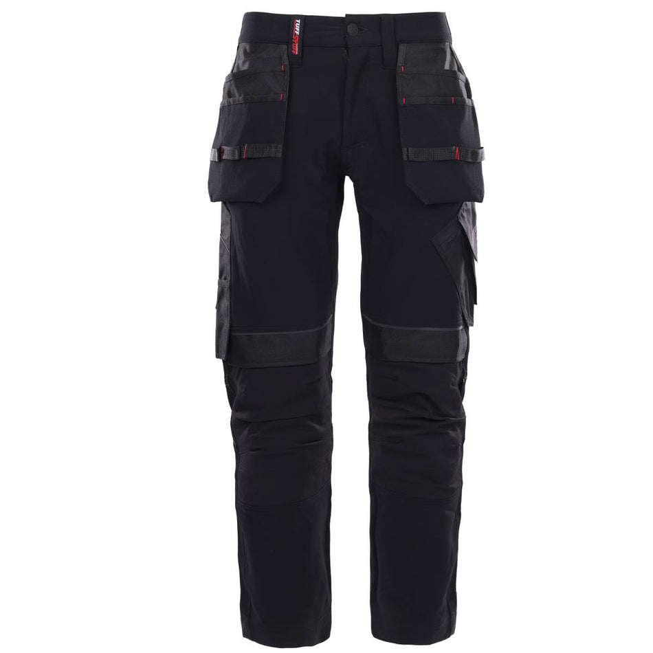 TuffStuff 735 4-Way Stretch Apex Flex Holster Trousers Black - L30" Leg 38" Waist