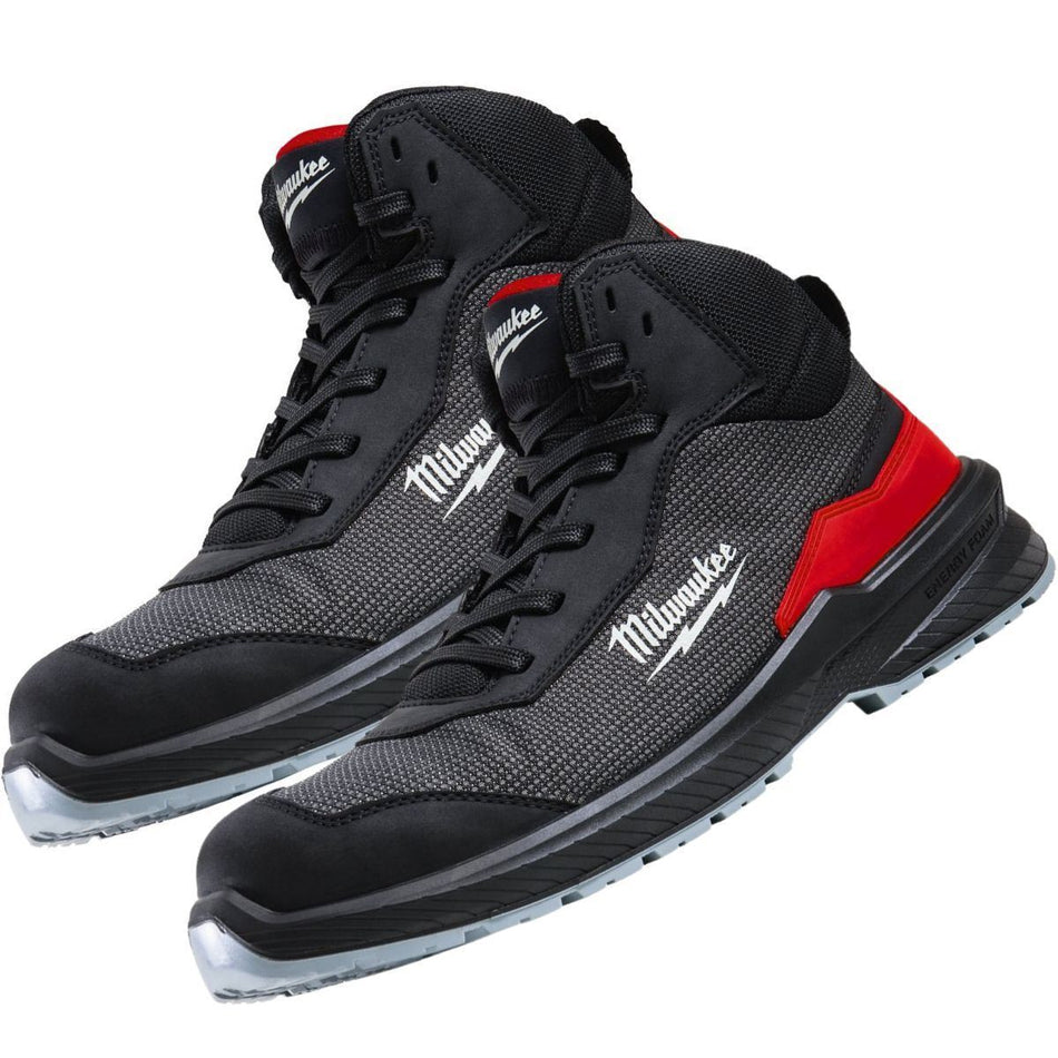 Milwaukee Flextred S1PS Safety Boots Black Size 7 - 4932493706