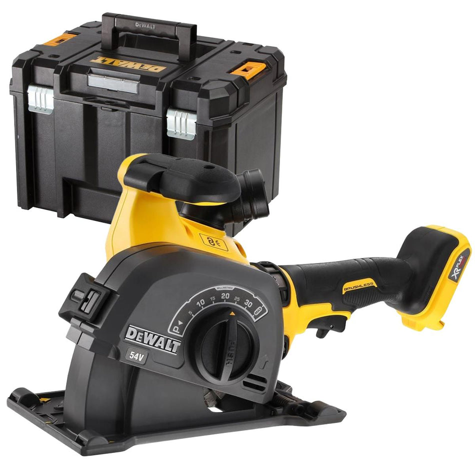 Dewalt DCG200NT-XJ 54V XR Flexvolt Brushless Wall Chaser Body Only with Case