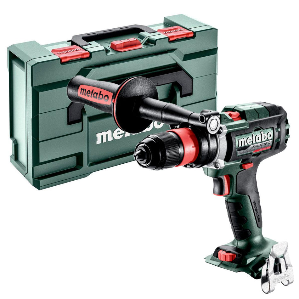 Metabo BS 18 LTX-3 BL Q I 18V Brushless 3 Speed Drill/Driver Body Only with Metabox 603184840