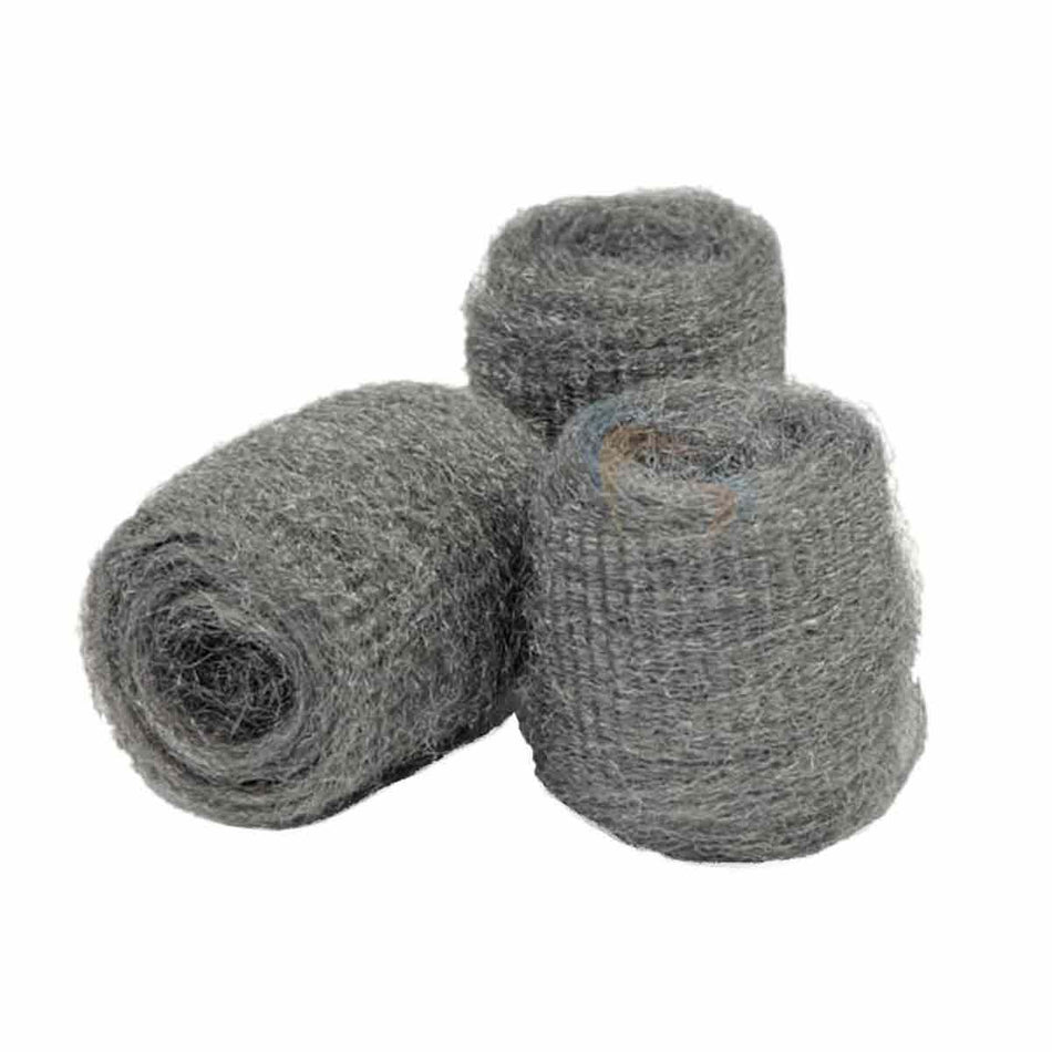 Rothenberger Steel Wool Pads Medium Grade Pack of 3 For Cleaning 130004