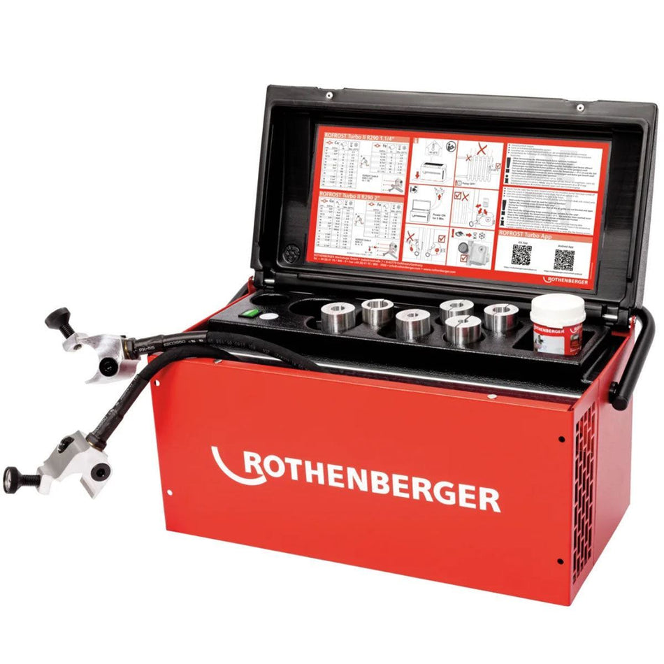 Rothenberger Rofrost II R290 1.1/4" + 6 inserts 230V Pipe freezing system for copper, stainless steel 1500004195