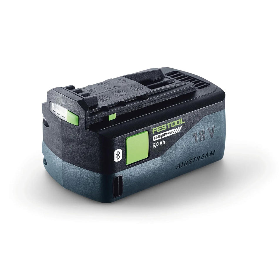 Festool BP 18 Li 5.0Ah HP-ASI High Power Air Stream Battery With Bluetooth 578519
