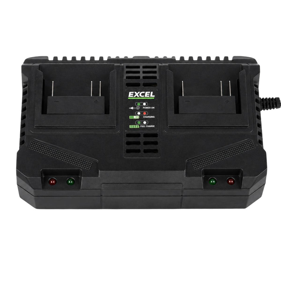 Excel 20V Dual Port Battery Charger