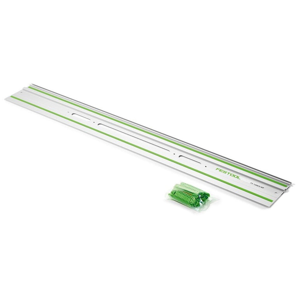 Festool FS 1400/2-KP 1400mm Guide Rail With Adhesive Pads For Plunge Saw - 577043
