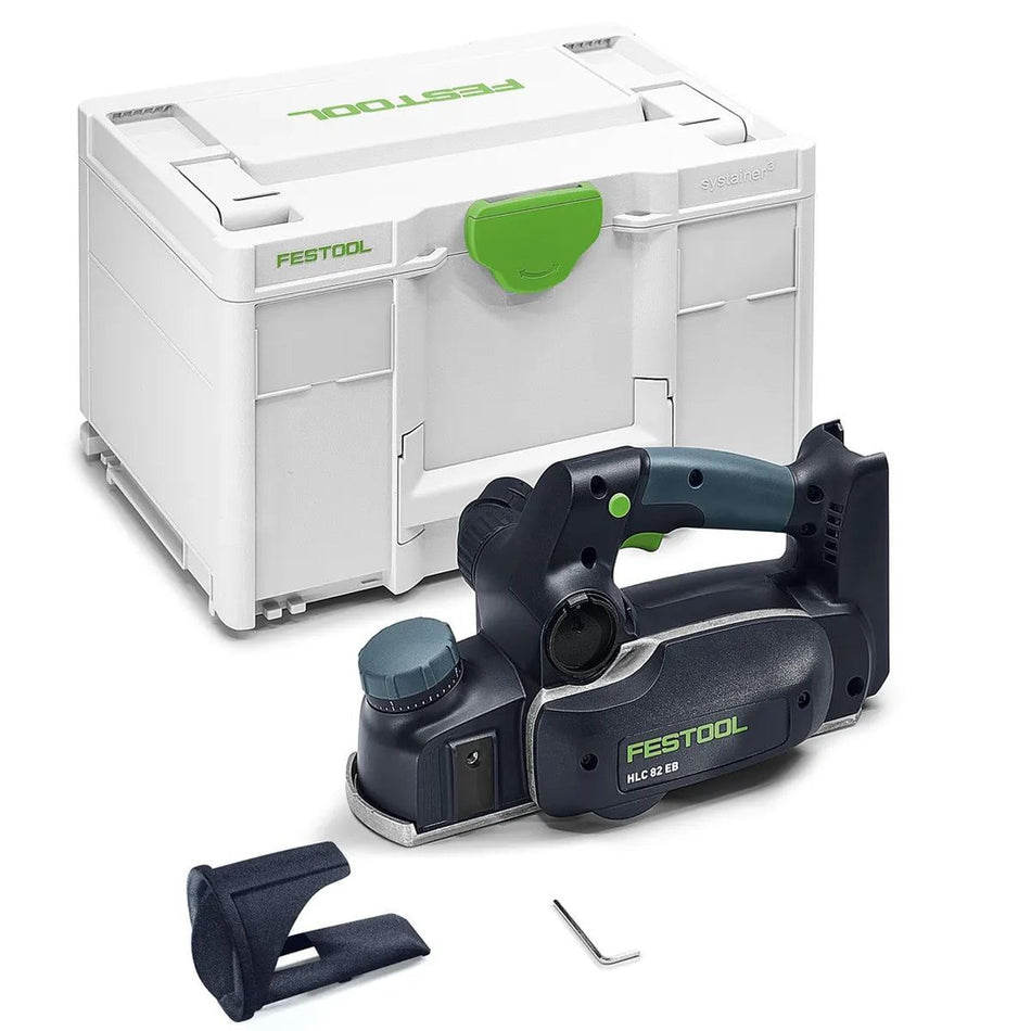 Festool HLC 82 EB-Basic 18V Brushless Planer Body Only With Systainer - 578000