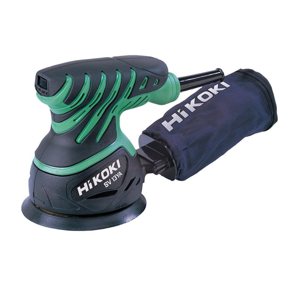 HiKOKI SV13YAJ1Z 125mm Random Orbital Sander with Variable Speed 230V