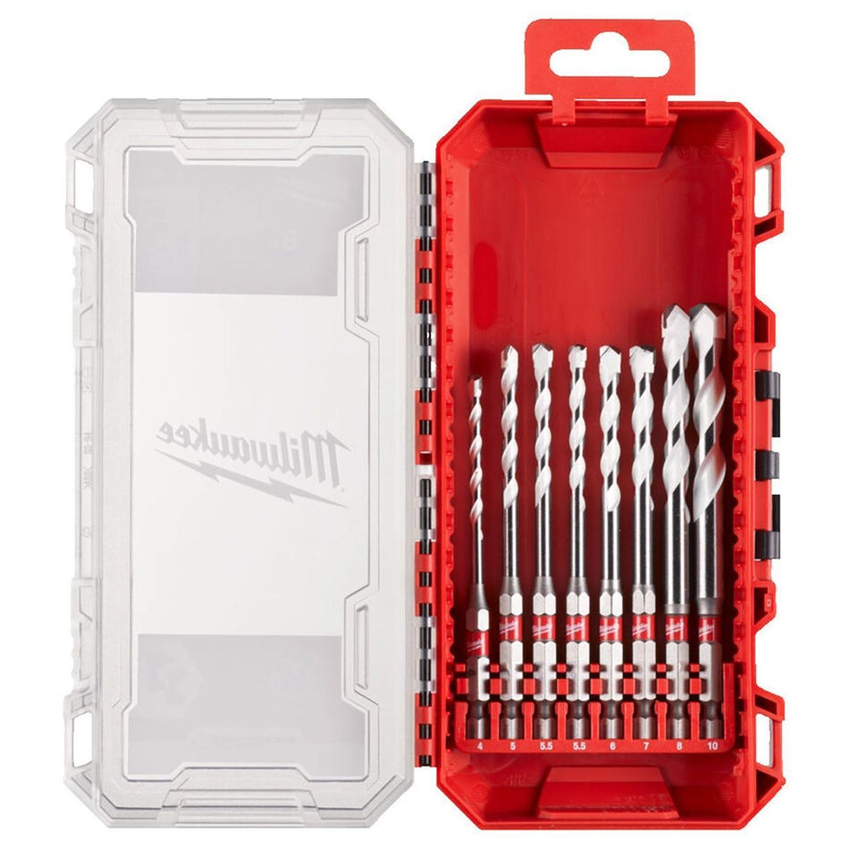 Milwaukee Multi Material Drill Bit Set of 8 Piece 4932493872