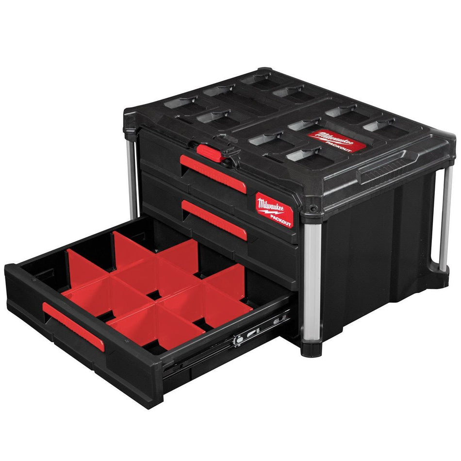 Milwaukee Packout 3 Drawer Tool Box 4932472130