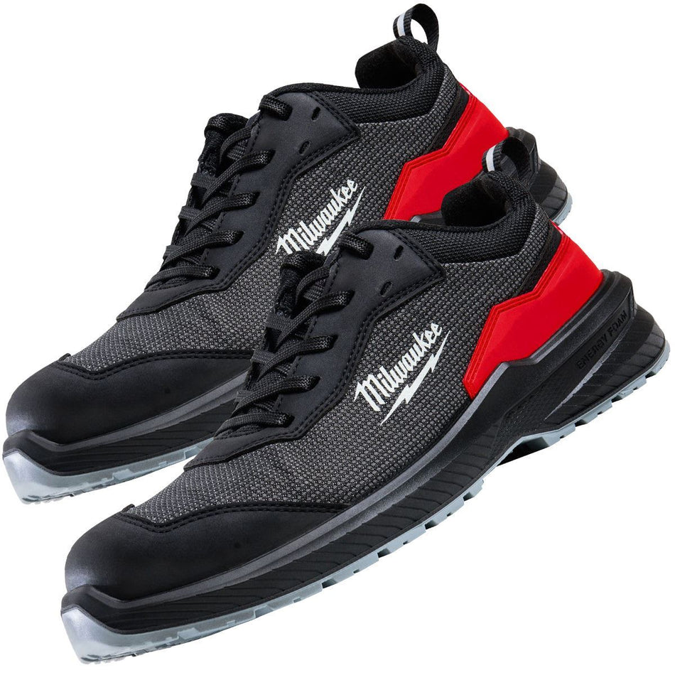 Milwaukee Flextred S1PS Safety Trainers Black Size 9 - 4932493695