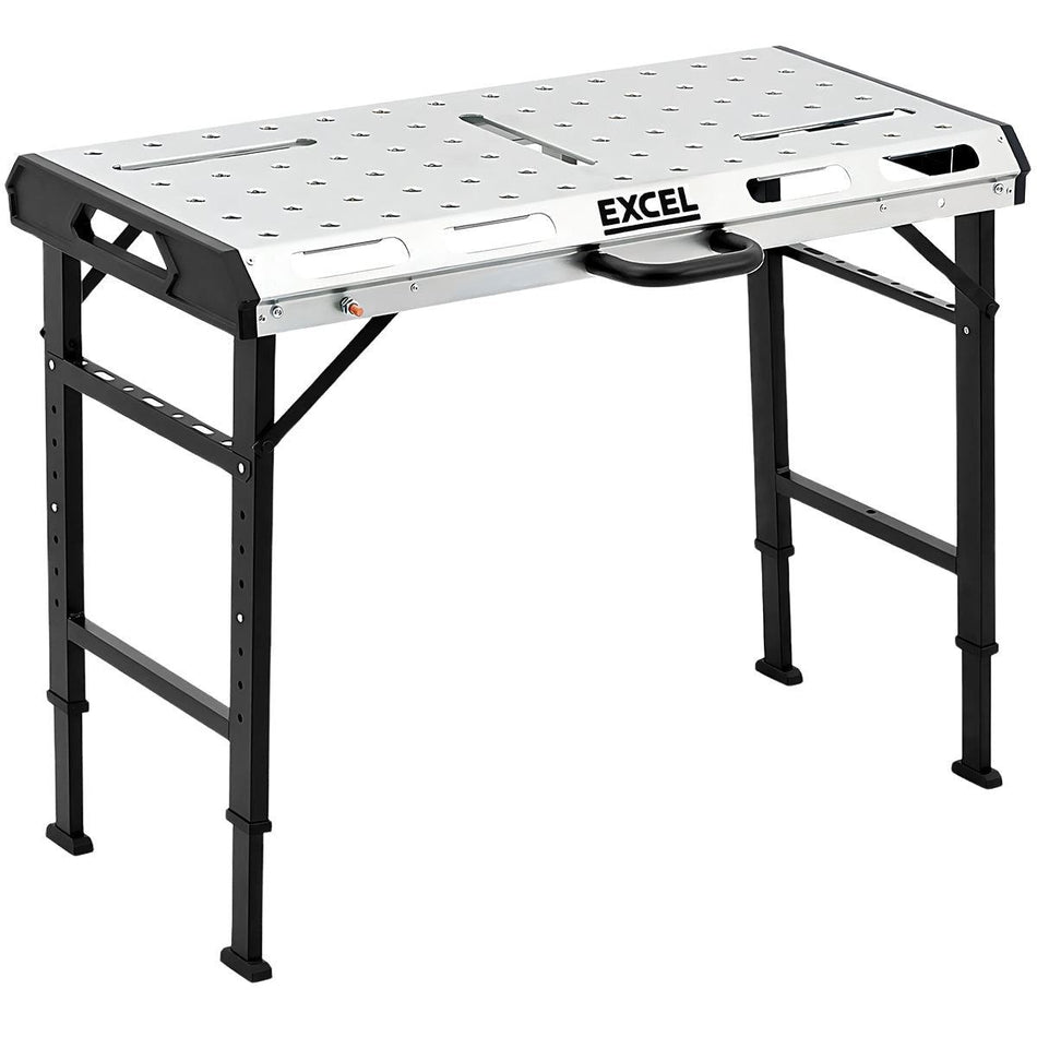 Excel Portable Steel Welding Table & Workbench with Adjustable Height