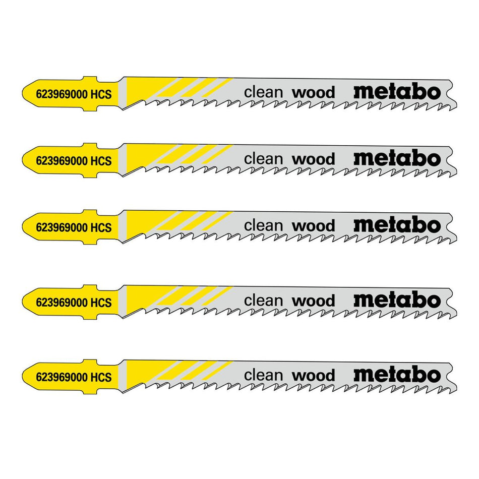 Metabo T101B Jigsaw Blades Pack of 5 623969000