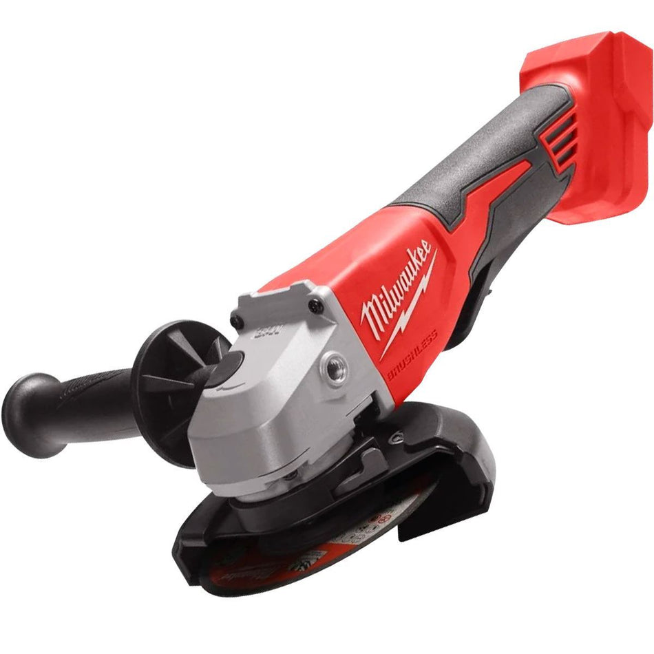 Milwaukee M18BLSAG115XPD-0 18V Brushless 115mm Angle Grinder with Paddle Switch 4933492647