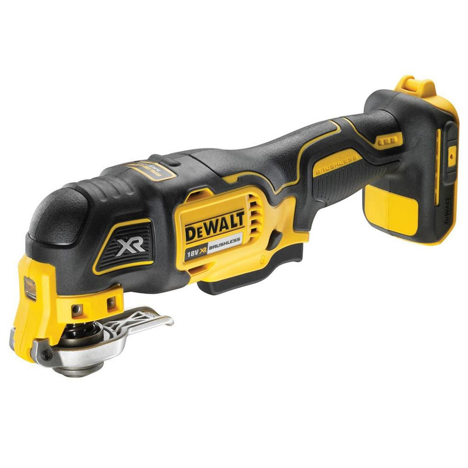 Dewalt DCS355P1 18V XR Brushless Oscillating Multi-Tool with 1 x 5.0Ah Battery, Charger, Accessories Set & Case