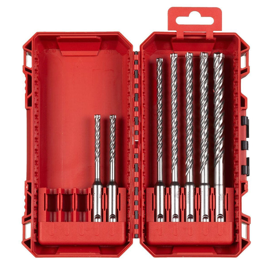 Milwaukee 7 Piece SDS+ MX4 Dril Bit Set 4932500061