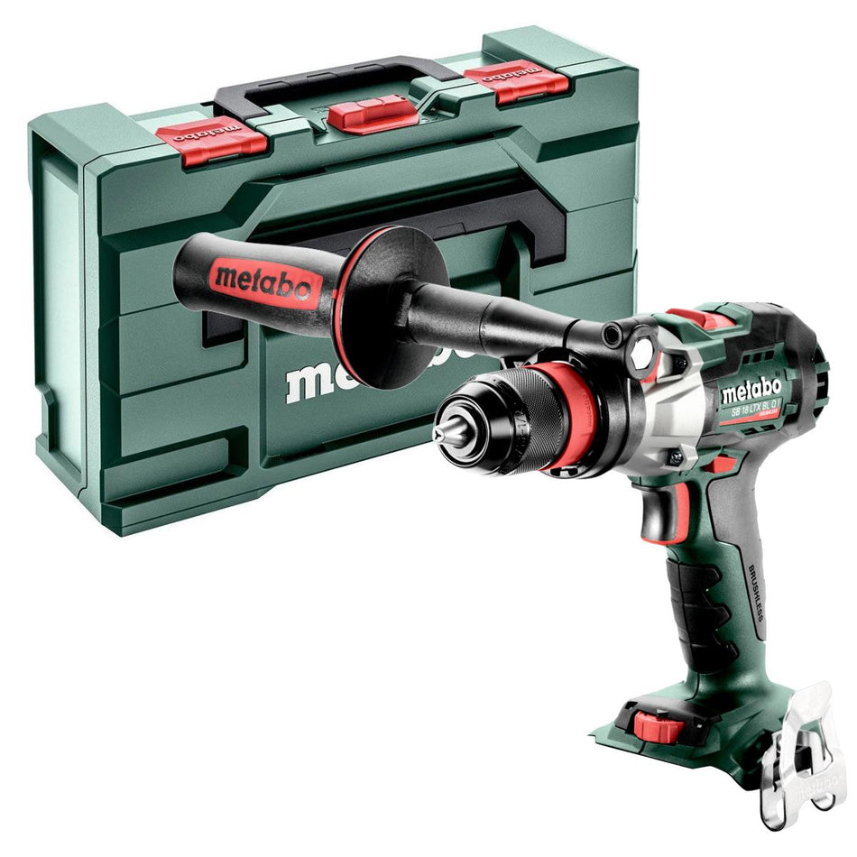 Metabo SB 18 LTX BL Q I 18V Brushless Combi Drill Body Only with Metabox 602361840