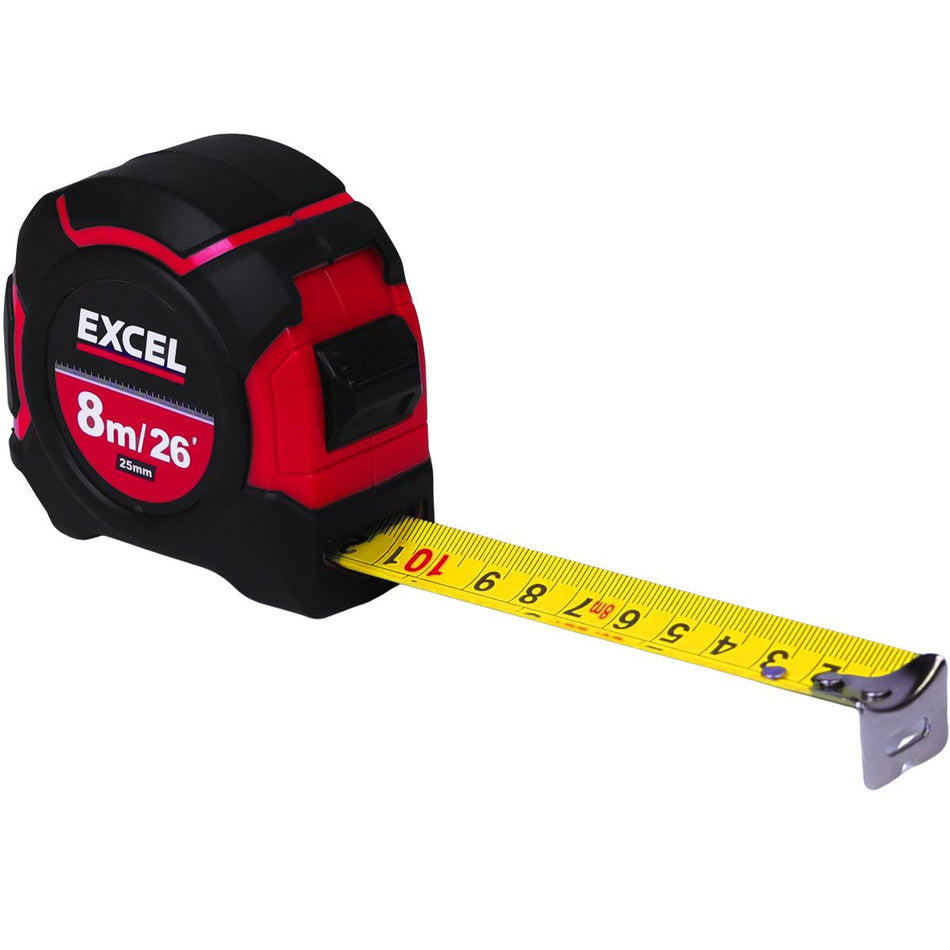 Excel Tape Measure 8m/26ft CR-8G79X