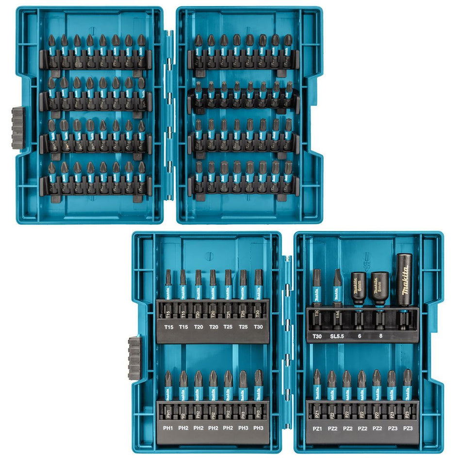 Makita E-03109 Impact Black Bit Set Of 90 Pieces