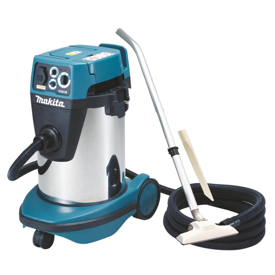 Makita VC3211MX1/1 32L M-Class Wet/Dry Dust Extractor 110V