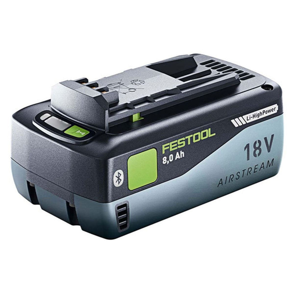 Festool BP 18 Li 8.0Ah HP-ASI High Power Air Stream Battery With Bluetooth 577323