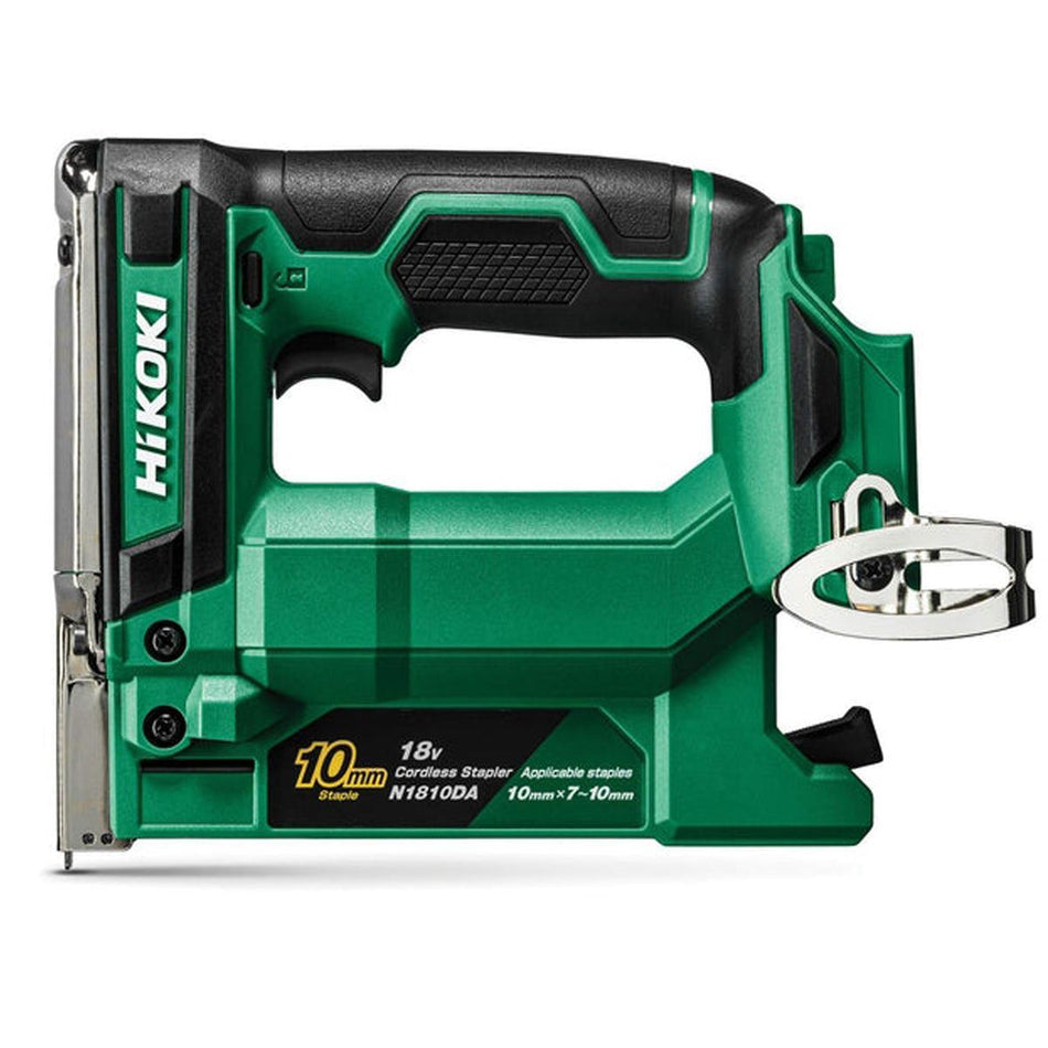 Hikoki N1810DAW4Z 18V 10mm Crown Width Fine Wire Stapler Body Only
