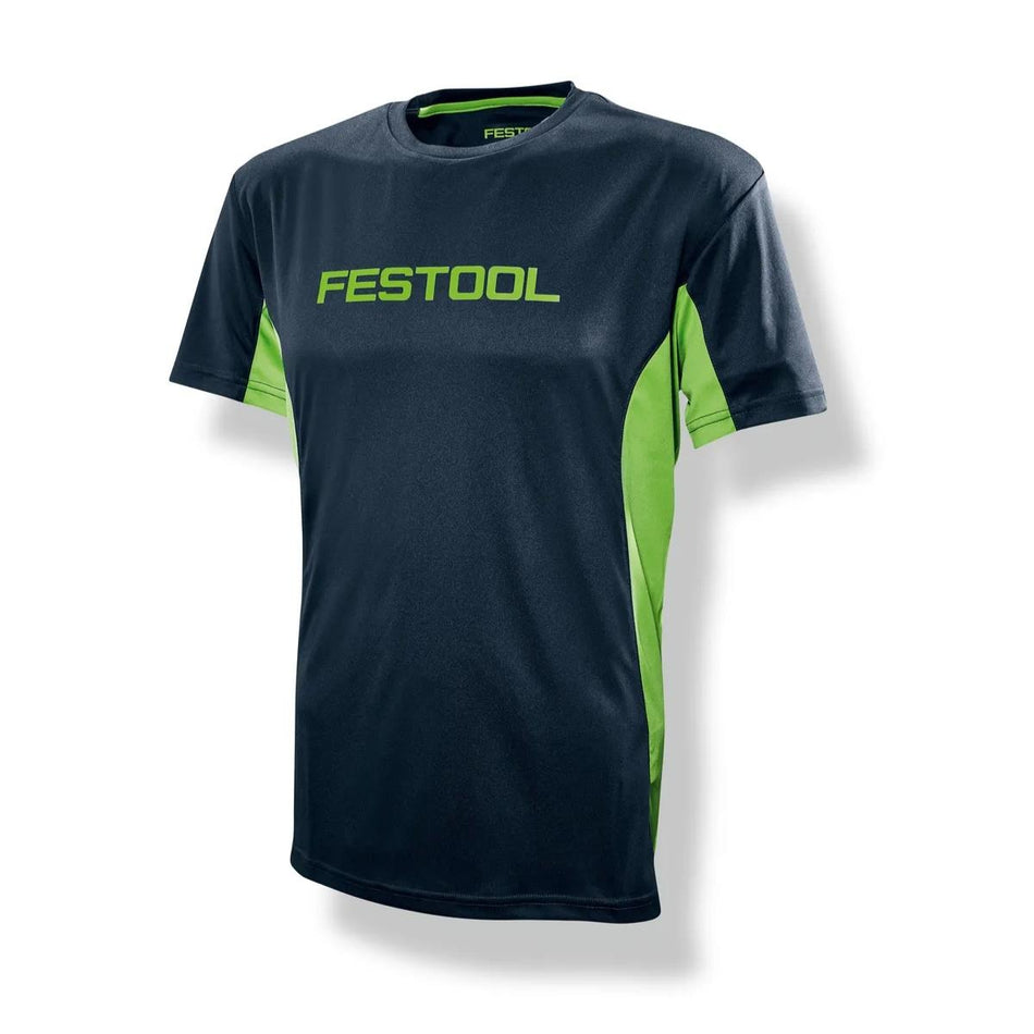 Festool FUN-FT1 Men's Training T-Shirt Blue/Green Medium Size ( M ) - 204003