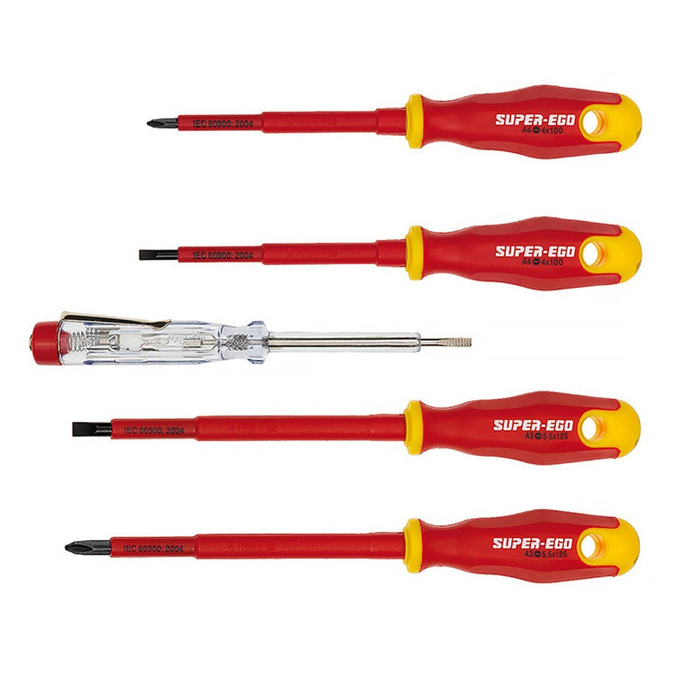 Rothenberger SUPER-EGO Screwdriver Set + Tester - 1500000671