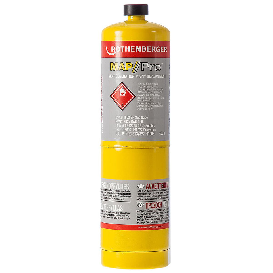 Rothenberger Mapp Pro Gas Cylinder 35536R