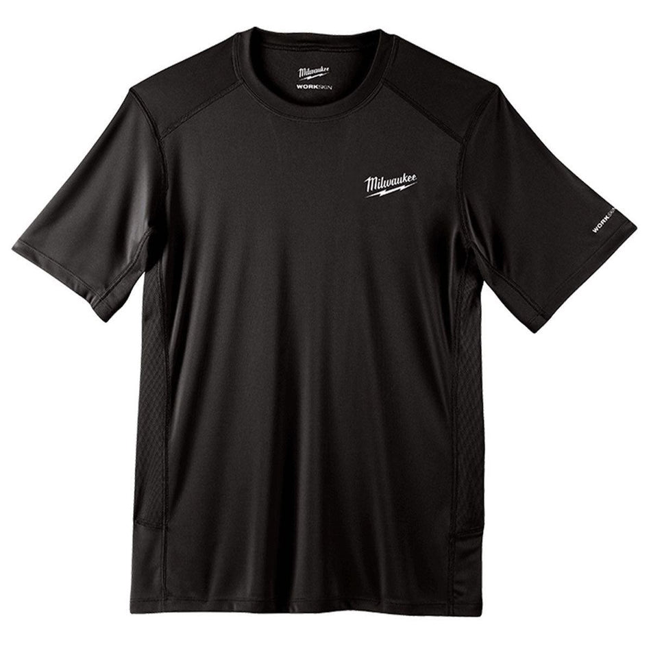 Milwaukee Black Workskin Short Sleeve Performance T-Shirt - Large 4932493065