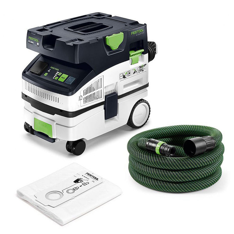 Festool CLEANTEC CTL MINI I L-Class Wet and Dry Mobile Dust Extractor 10L 230V GB - 578315