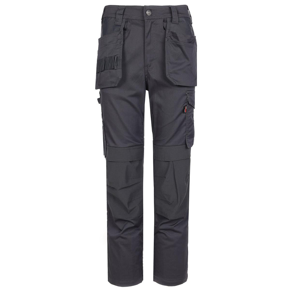 TuffStuff 715 4-Way Stretch Proflex Work Trousers Grey - L30" Leg 34" Waist